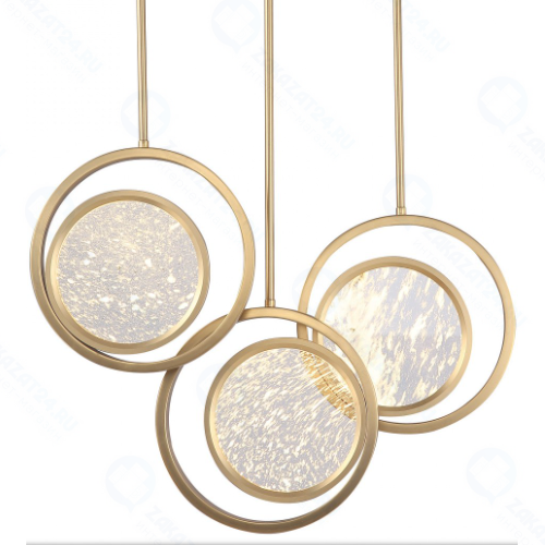 Светильник потолочный DELIGHT-COLLECTION MD8700-3A Antique Brass Moon Light