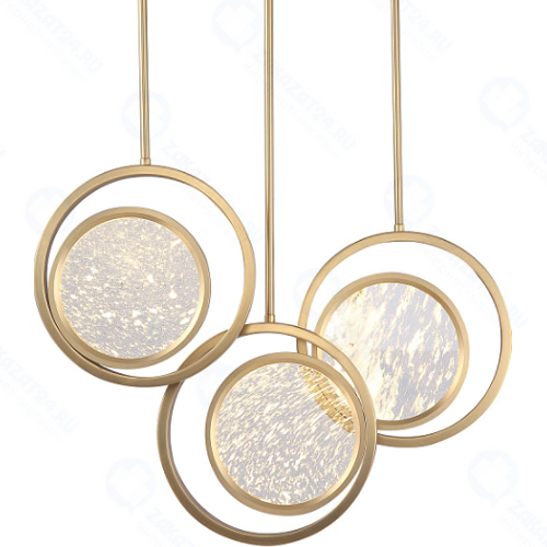 Светильник потолочный DELIGHT-COLLECTION MD8700-3A Brushed Gold Moon Light