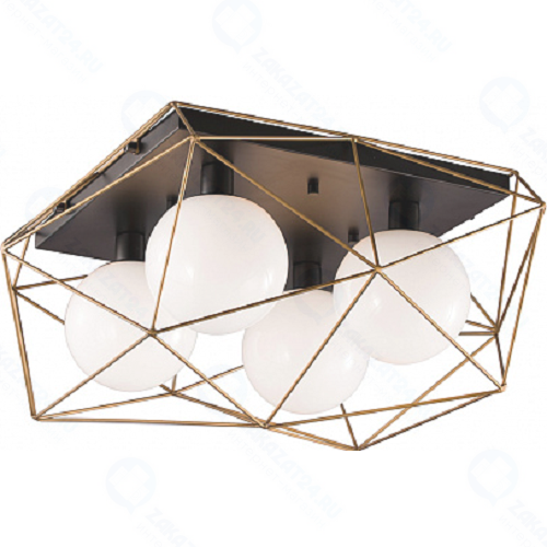 Светильник потолочный DELIGHT-COLLECTION MX8525-4A Gl/Bl