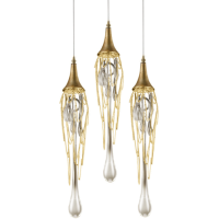 Светильник потолочный DELIGHT-COLLECTION P68009M-3 Gl Goddess Tears