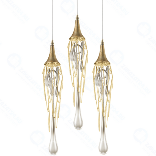 Светильник потолочный DELIGHT-COLLECTION P68009M-3 Gl Goddess Tears