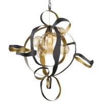 Светильник потолочный DELIGHT-COLLECTION P68057L Black/Gold