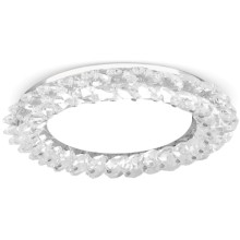 Светильник потолочный Gauss Tablet GX210, кристалл/хром Светильник потолочный Gauss Tablet GX210, кристалл/хром