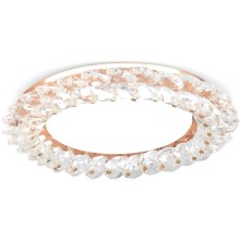 Светильник потолочный Gauss Tablet GX211, кристалл/золото Светильник потолочный Gauss Tablet GX211, кристалл/золото