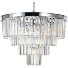 Люстра потолочная MAK-INTERIOR WTL1943-9CH-CL Odeon 4 Rings Chrome Люстра потолочная MAK-INTERIOR WTL1943-9CH-CL Odeon 4 Rings Chrome