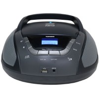 Магнитола Telefunken TF-CSRP3500B Black/Gray