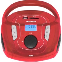 Магнитола Telefunken TF-SRP3471B красный