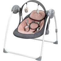 Электрокачели детские Lorelli Portofino Pink 2148 (10090062148)