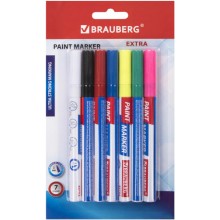 Набор маркеров-красок Brauberg Extra, 7 цветов (151996)