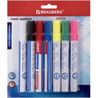 Набор маркеров-красок Brauberg Extra, 7 цветов (152001)
