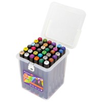 Маркеры для скетчинга Brauberg Art Debut, двусторонние, 36 шт (152129)