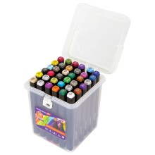 Маркеры для скетчинга Brauberg Art Debut, двусторонние, 36 шт (152129)