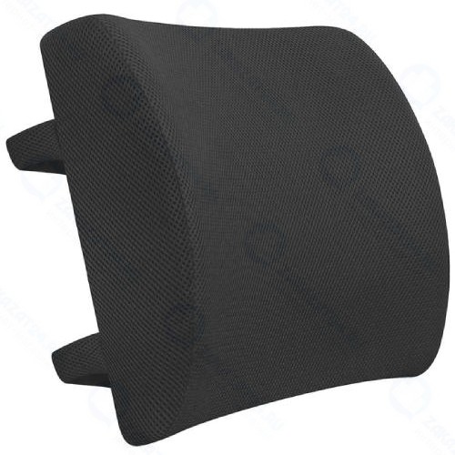 Подушка поясничная ROADLIKE Travel Support, черная (327417)