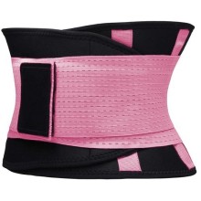 Фитнес-пояс для похудения CLEVERCARE светло-розовый, XL (TX-LB033P)