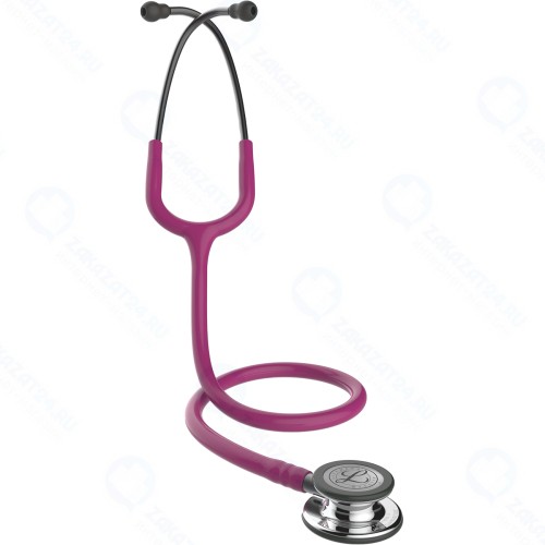 Стетоскоп 3M Littmann Classic III, малиновый/зеркальный (5862)