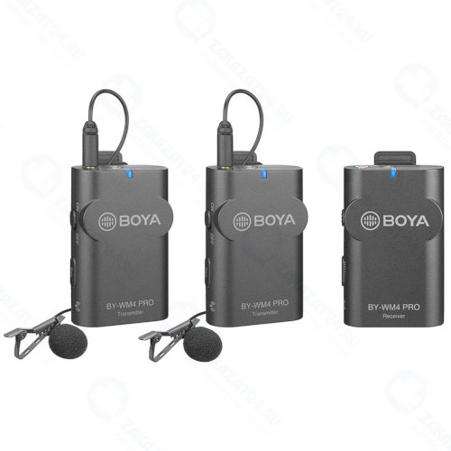 Микрофон для фотокамеры Boya BY-WM4 Pro-K2