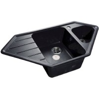 Мойка кухонная Granfest Corner C-950E, черная