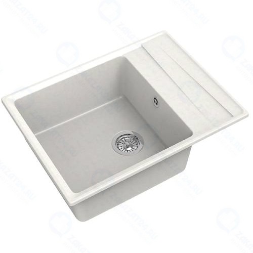 Мойка кухонная Granfest Level LV-660L, белая