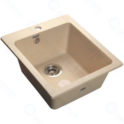 Мойка кухонная Granfest Practik P-505, бежевая