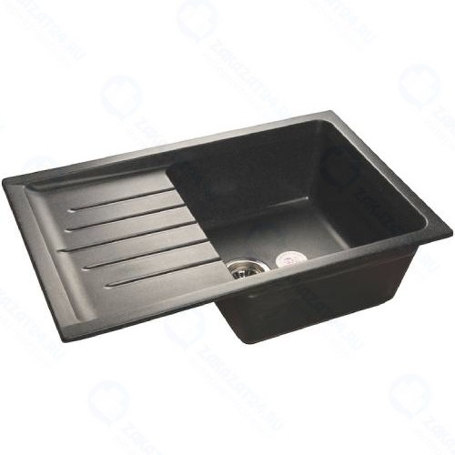 Мойка кухонная Granfest Practik P-760L, черная