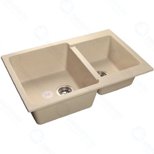 Мойка кухонная Granfest Practik P-780K, бежевая