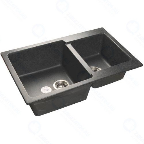 Мойка кухонная Granfest Practik P-780K, черная