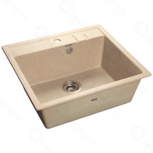 Мойка кухонная Granfest Quadro Q-560, песочная