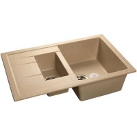 Мойка кухонная Granfest Quadro Q-775KL, песочная
