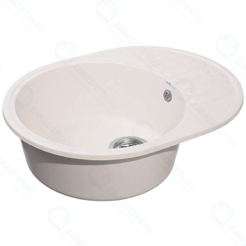 Мойка кухонная Granfest Quarz GF-Z58, белая