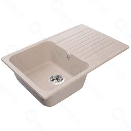 Мойка кухонная Granfest Quarz GF-Z78, песочная