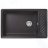 Мойка кухонная Granfest Quarz GF-ZL-51, черная