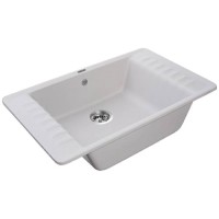 Мойка кухонная Granfest Quarz GF-ZW-71, серая