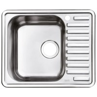 Мойка кухонная IDDIS Strit, глянцевая хромированная (STR58PLi77)