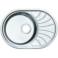 Мойка кухонная IDDIS Suno, глянцевая хромированная (SUN65PLi77)