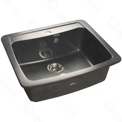 Мойка кухонная Granfest Standart S-605, черная