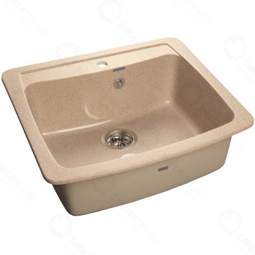 Мойка кухонная Granfest Standart S-605, песочная