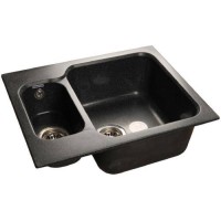 Мойка кухонная Granfest Standart S-615K, черная