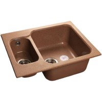 Мойка кухонная Granfest Standart S-615K, терракот