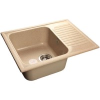 Мойка кухонная Granfest Standart S-645L, песочная