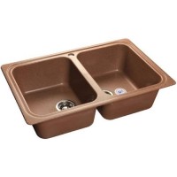 Мойка кухонная Granfest Standart S-780K, терракот
