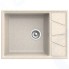 Мойка кухонная Granfest Vertex V-680L, бежевая