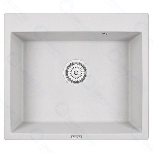 Мойка кухонная WEISSGAUFF WG 6004, белая
