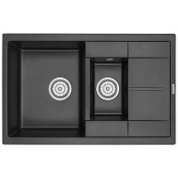 Мойка кухонная WEISSGAUFF WG 6071, черная