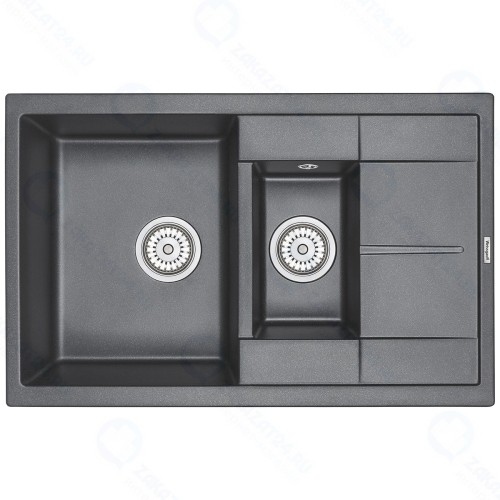 Мойка кухонная WEISSGAUFF WG 6073, черный оникс