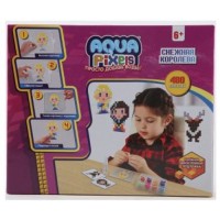 Мозаика 1toy Aqua Pixels: Снежная королева, 480 деталей (Т13075)