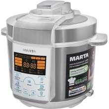 Мультиварка Marta MT-4309 White/Steel