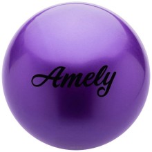 Мяч для художественной гимнастики AMELY AGB-201, фиолетовый (УТ-00017650)