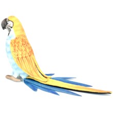 Мягкая игрушка HANSA-CREATION Попугай, голубой, 37 см (3325)