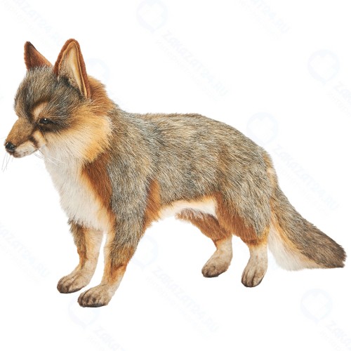 Мягкая игрушка HANSA-CREATION Серая лисица стоящая, 40 см (4700Л)