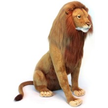 Мягкая игрушка HANSA-CREATION Лев сидящий, 76 см (6450)